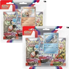 Scarlet & Violet 3-Pack Blister (Set of 2)