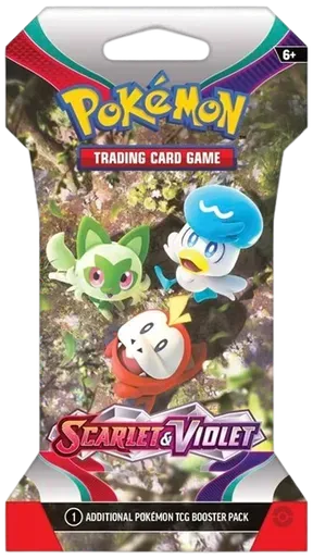Scarlet & Violet Sleeved Booster Pack