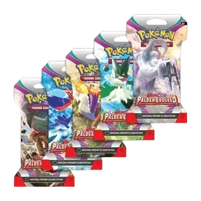 Paldea Evolved Sleeved Booster Pack Art Bundle (Set of 5)