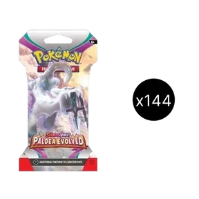 Paldea Evolved Sleeved Booster Case