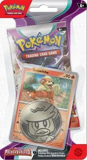 Paldea Evolved Single Pack Blister - Growlithe