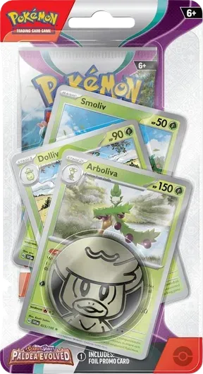 Paldea Evolved Premium Checklane Blister - Arboliva