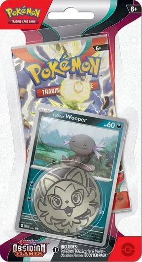Obsidian Flames Single Pack Blister - Paldean Wooper