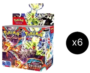 Obsidian Flames Booster Box Case