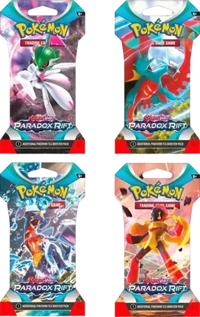 Paradox Rift Sleeved Booster Pack Art Bundle (Set of 4)