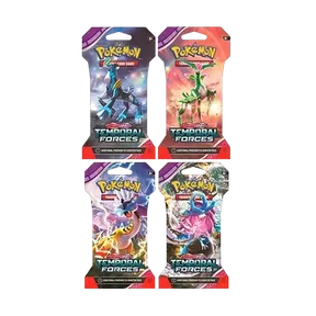 Temporal Forces Sleeved Booster Pack Art Bundle (Set of 4)