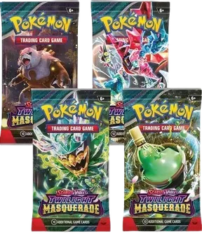 Twilight Masquerade Booster Pack Art Bundle (Set of 4)
