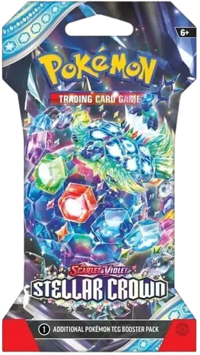Stellar Crown Sleeved Booster Pack