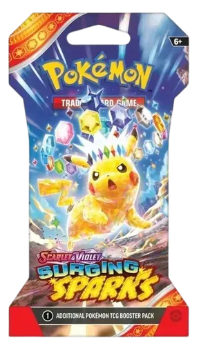 Surging Sparks Sleeved Booster Pack