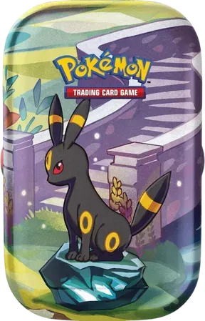 Prismatic Evolutions Mini Tin