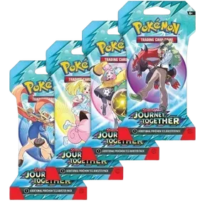 Journey Together Sleeved Booster Pack Art Bundle (Set of 4)