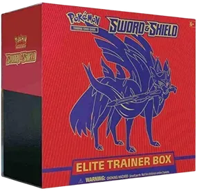 Sword & Shield Elite Trainer Box - Zacian
