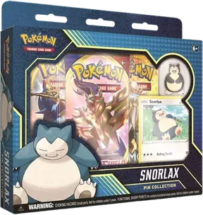 Sword & Shield Snorlax Pin Collection