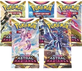 Astral Radiance Booster Pack Art Bundle (Set of 5)