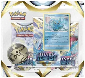 Silver Tempest 3-Pack Blister - Manaphy