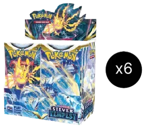Silver Tempest Booster Box Case