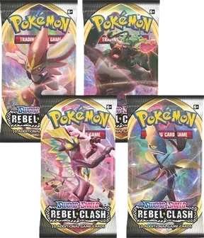 Rebel Clash Booster Pack Art Bundle (Set of 4)