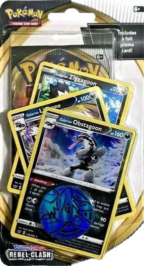Rebel Clash Premium Checklane Blister - Galarian Obstagoon