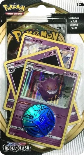 Rebel Clash Premium Checklane Blister - Gengar