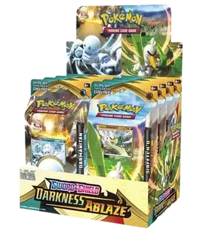 Darkness Ablaze Theme Deck Display