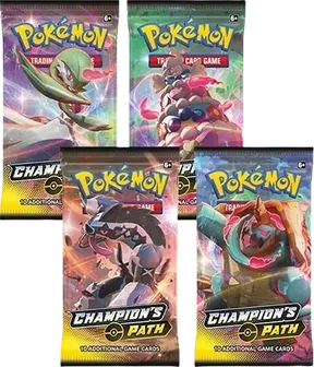 Champion's Path Booster Pack Art Bundle (Set of 4)