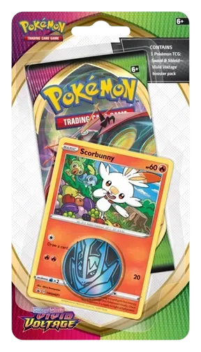 Vivid Voltage Single Pack Blister - Scorbunny