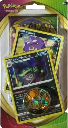 Vivid Voltage Premium Checklane Blister - Weezing