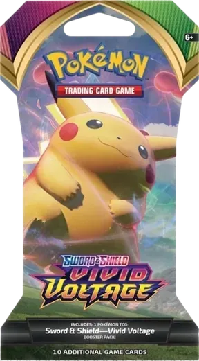 Vivid Voltage Sleeved Booster Pack