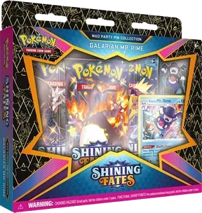 Shining Fates Mad Party Pin Collection - Galarian Mr. Rime