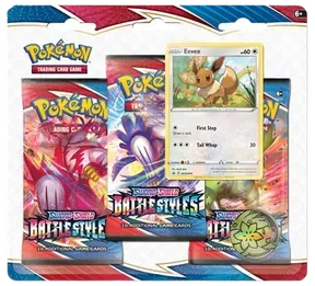 Battle Styles 3-Pack Blister - Eevee