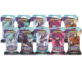 Chilling Reign Sleeved Booster Pack Bundle (Set of 10)