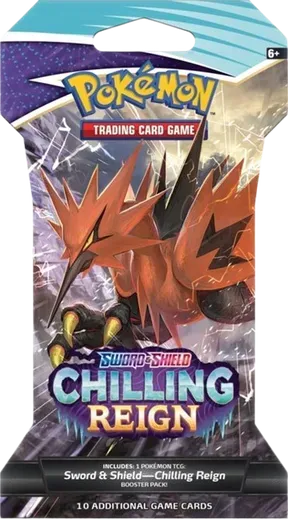 Chilling Reign Sleeved Booster Pack