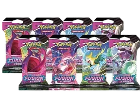 Fusion Strike Sleeved Booster Pack Bundle (Pack of 8)