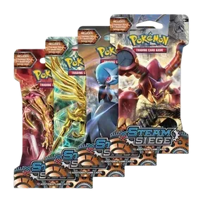 Steam Siege Sleeved Booster Pack Art Bundle (Set of 4)