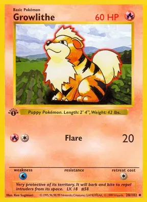 Growlithe #28