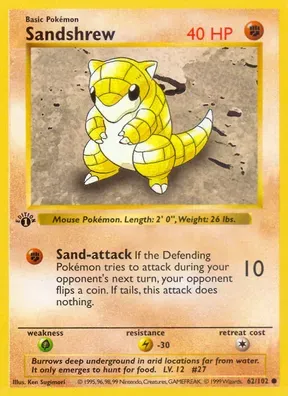 Sandshrew #62