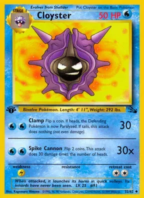 Cloyster #32