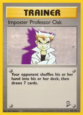 Imposter Professor Oak #102