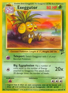 Exeggutor #39