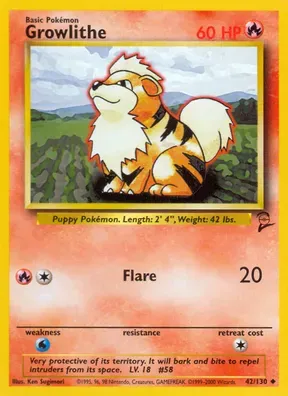 Growlithe #42