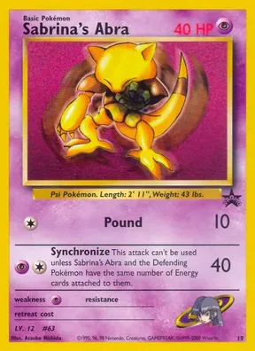 Sabrina's Abra #19