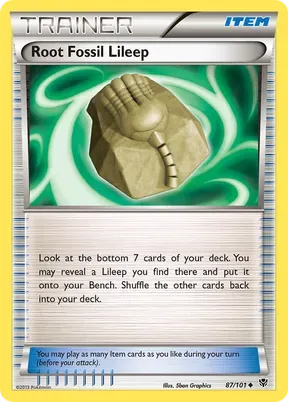 Root Fossil Lileep #87