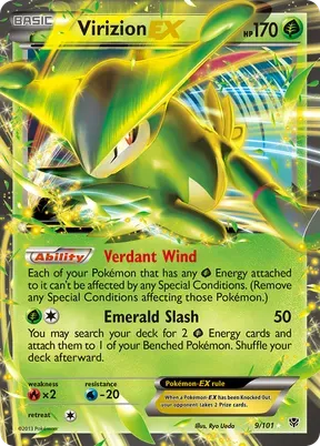 Virizion-EX #9