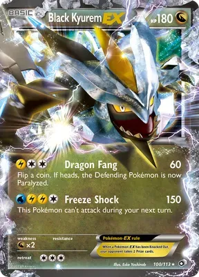 Black Kyurem-EX #100