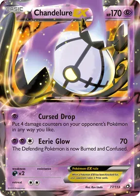 Chandelure-EX #77