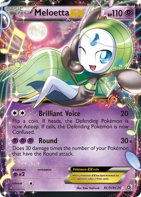 Meloetta-EX #RC11