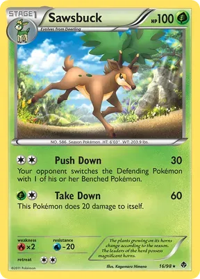 Sawsbuck #16