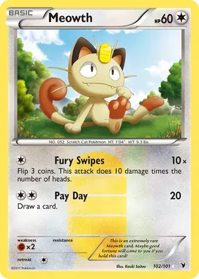 Meowth #102
