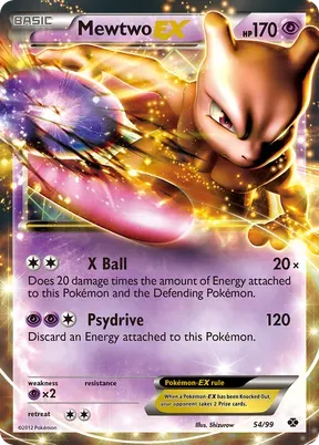 Mewtwo-EX #54