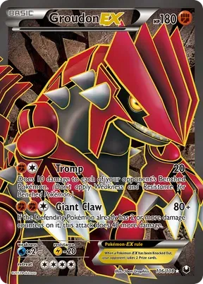 Groudon-EX #106
